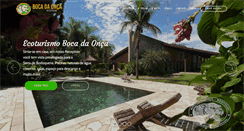 Desktop Screenshot of bocadaonca.com.br